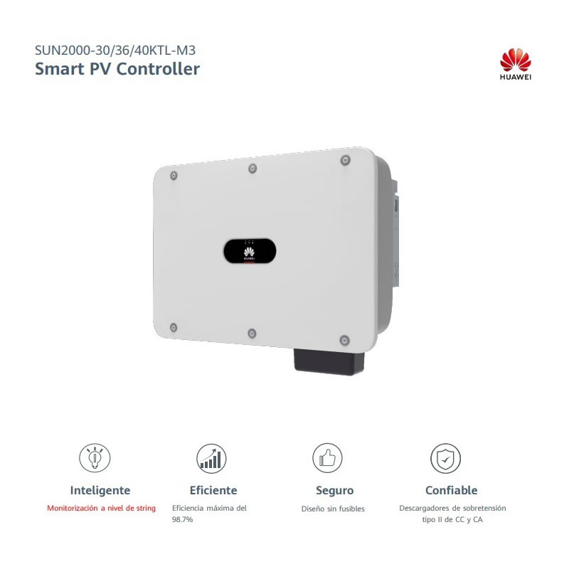 INVERSOR SOLAR - SUN2000-40KTL-M3