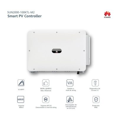INVERSOR SOLAR SUN2000-100KTL-M2 (AFCI)