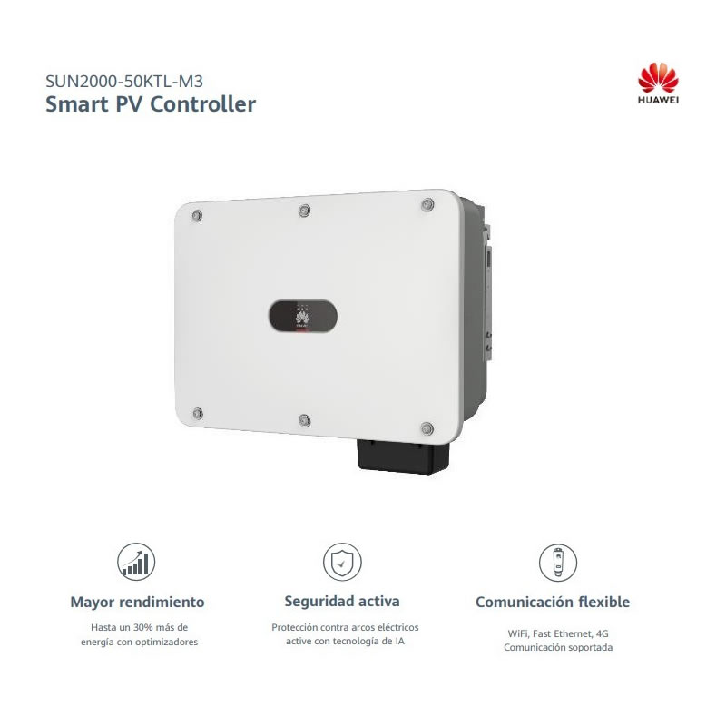 INVERSOR SOLAR - SUN2000-50KTL-M3